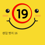 랜덤 뱃지 16